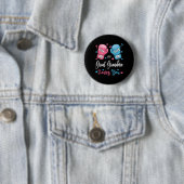 Rosa oder blaue große Oma-Lieben, die Sie Boxen Ge Button (Beispiel)