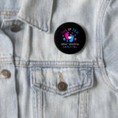 Rosa oder blaue große Oma-Lieben Sie Shirt Geschle Button (Beispiel)