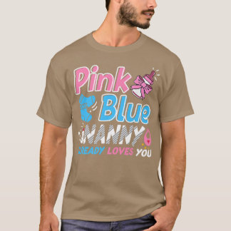Rosa oder blaue Gruschige Lieben, die Sie Baby Ges T-Shirt