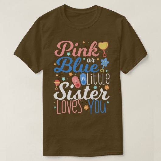 Rosa oder blaue kleine, dunkle Lieben, die Sie Ges T-Shirt (Design vorne)