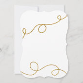 Rosa oder blaue Kürbisgeschlecht offenbaren Einlad Einladung (Rückseite)