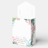 Rosa oder blaue Kürbisgeschlecht offenbaren Einlad Geschenkschachtel (Geöffnet)