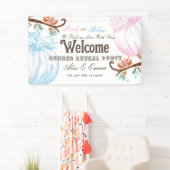 Rosa oder blaue Kürbisgeschlecht - Willkommen Banner (Insitu)