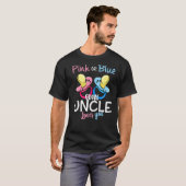 Rosa oder blaue Lieben, die Sie Geschlecht zeigen  T-Shirt (Vorne ganz)