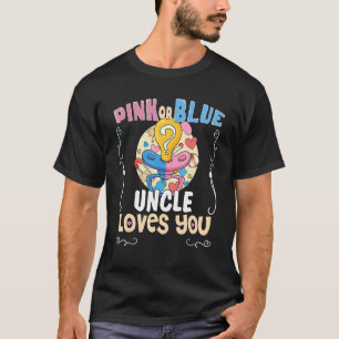Rosa oder blaue Lieben Sie am besten Onkel je Onke T-Shirt