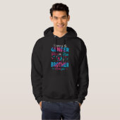 Rosa oder blaue Lieben Sie Geschlecht zeigen Niedl Hoodie (Vorne ganz)