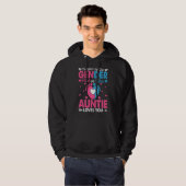 Rosa oder blaue Lieben Sie Geschlecht zeigen Niedl Hoodie (Vorne ganz)