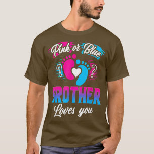 Rosa oder blaue Lieben Sie nicht Geschlecht zeigen T-Shirt