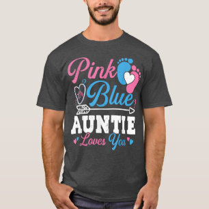Rosa oder blaue Lieben Sie Niedliches Geschlecht z T-Shirt