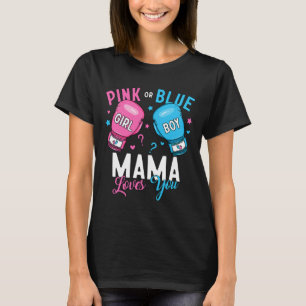 Rosa oder blaue Mama-Mama Lieben, die Sie Boxing G T-Shirt