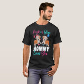 Rosa oder blaue Mami-Lieben, die Sie Hunde erfasse T-Shirt (Vorne ganz)