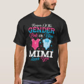 Rosa oder blaue Mimi-Hüterin der Mimi-Lieben T-Shirt (Vorderseite)