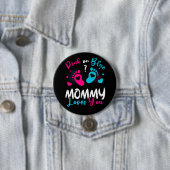 Rosa oder blaue Mommy-Lieben Button (Beispiel)