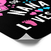 Rosa oder blaue Nana-Lieben, die Sie als Boxing Ge Poster (Ecke)