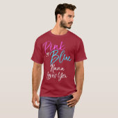 Rosa oder blaue Nana Lieben Ihr Shirt Großmutter G (Vorne ganz)