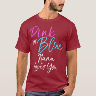 Rosa oder blaue Nana Lieben Ihr Shirt Großmutter G