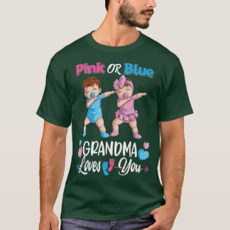 Rosa oder blaue Oma-Lieben, die Ihr Baby-Geschlech T-Shirt