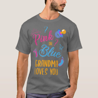 Rosa oder blaue Oma-Lieben, die Ihr Baby-Geschlech T-Shirt