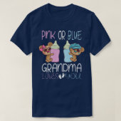 Rosa oder blaue Oma-Lieben, die Sie bei der Geschl T-Shirt (Design vorne)
