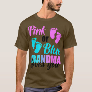 Rosa oder blaue Oma-Lieben, die Sie Shirt Gender R