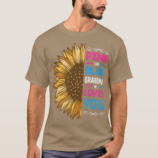 Rosa oder blaue Oma-Lieben Ihr Geschlecht offenbar T-Shirt