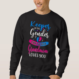 Rosa oder blaue Oma-Lieben Sie bewahren die Gender Sweatshirt
