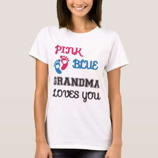 Rosa oder blaue Oma-Lieben Sie, Geschlecht offenba T-Shirt
