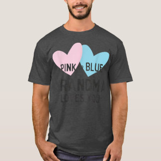Rosa oder blaue Oma-Lieben Sie Geschlecht zeigen T T-Shirt