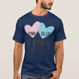 Rosa oder blaue Oma-Lieben Sie Geschlecht zeigen T T-Shirt