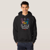 Rosa oder blaue Onkel Lieben, die Sie Geschlecht z Hoodie (Vorne ganz)