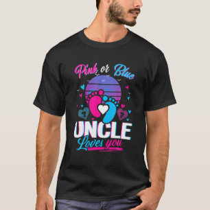 Rosa oder blaue Onkel Lieben, die Sie Mütter und V T-Shirt