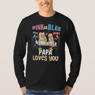 Rosa oder blaue Papa Lieben Ihr bester Vater je Fa T-Shirt