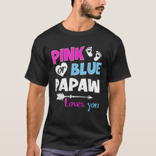Rosa oder blaue Papa-Lieben Sie haben ein sonniges T-Shirt
