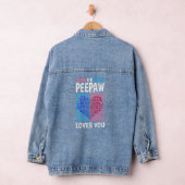 Rosa oder blaue Peepaw-Lieben, die Sie Geschlecht Jeansjacke (Hangar)