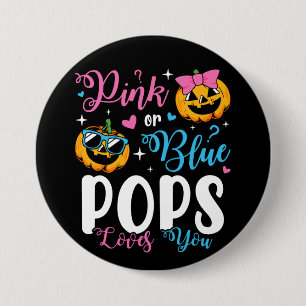 Rosa oder blaue Pop Lieben, die Sie pumpen Baby Ro Button