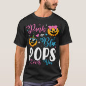 Rosa oder blaue Pop Lieben Sie Pumpkin Baby Men T-Shirt (Vorderseite)