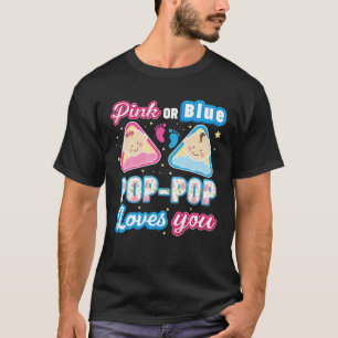 Rosa oder blaue Pop-Pop-Lieben Sie Geschlecht Reve T-Shirt
