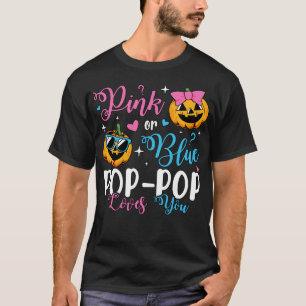 Rosa oder blaue Pop-Pop-Lieben Sie Pumpkin Baby Me T-Shirt