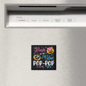 Rosa oder blaue Pop-Pop-Lieben Sie Pumpkin Baby Sq Magnet (In Situ (Geschirrspüler))