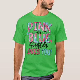 Rosa oder blaue Schwänze Lieben Sie Gefärbte Krawa T-Shirt
