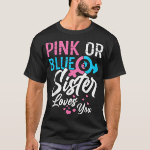Rosa oder blaue Schwanzfalte Lieben, die Sie Gesch T-Shirt