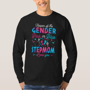 Rosa oder blaue Stepmama-Lieben, die Sie Geschlech T-Shirt
