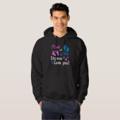 Rosa oder blaue StepmutterLieben, die Sie Geschlec Hoodie (Vorne ganz)