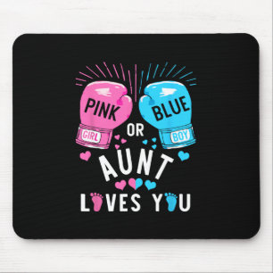 Rosa oder blaue Tante-Lieben, die Sie beim Boxen d Mousepad