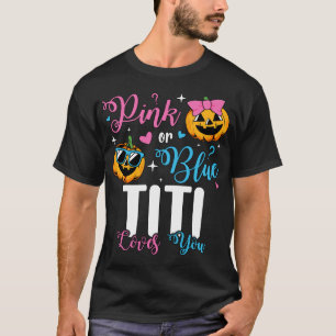 Rosa oder blaue Titi Lieben Sie Pumpkin Baby Men T-Shirt