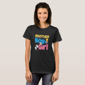 Rosa oder blauer Bruder liebt dich am meisten, Bru T-Shirt (Vorne ganz)