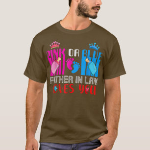 Rosa oder blauer Vater im Gesetz Lieben Sie Schwan T-Shirt