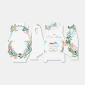 Rosa oder Blue Pumpki Gender Reveal Party Einladun Geschenkschachtel (Ungefaltet)