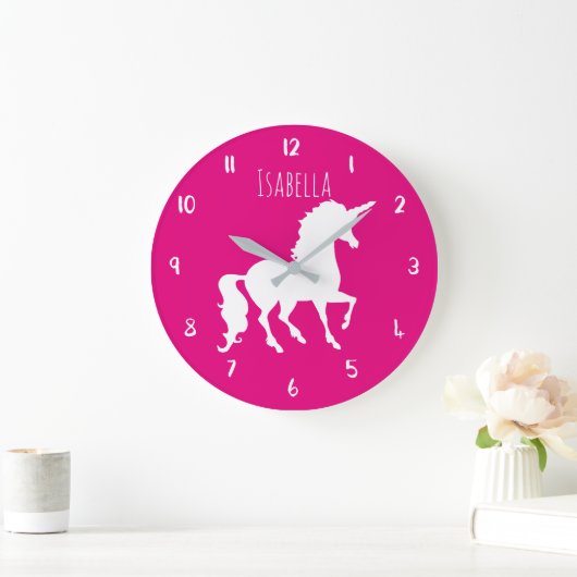 Rosa oder kundenspezifischer große wanduhr (Zuhause)