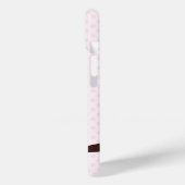 Rosa Ohr Case-Mate iPhone Hülle (Rückseite / Links)